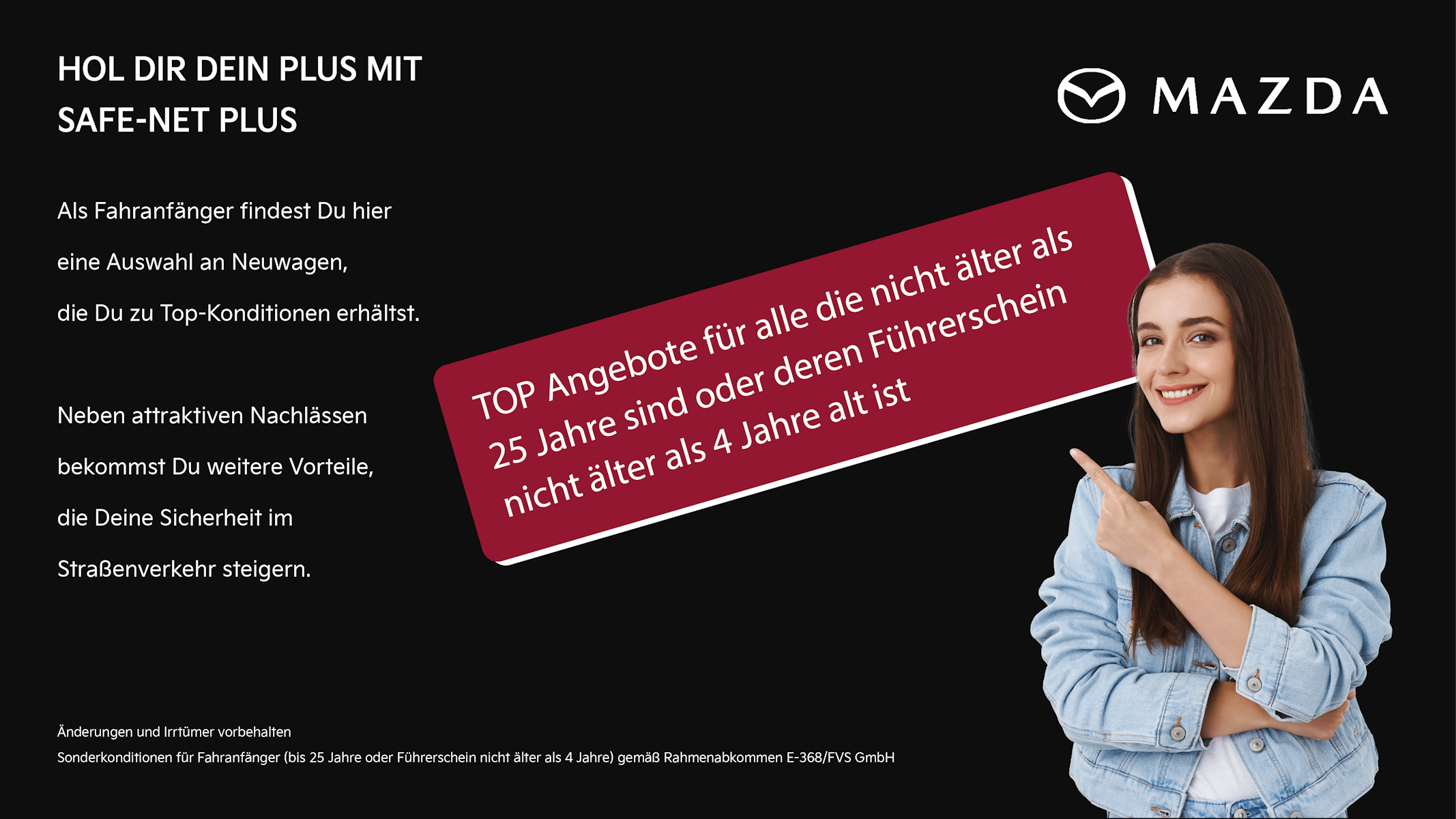 Aktuelle Mazda-Angebote für Fahranfänger – safe-net